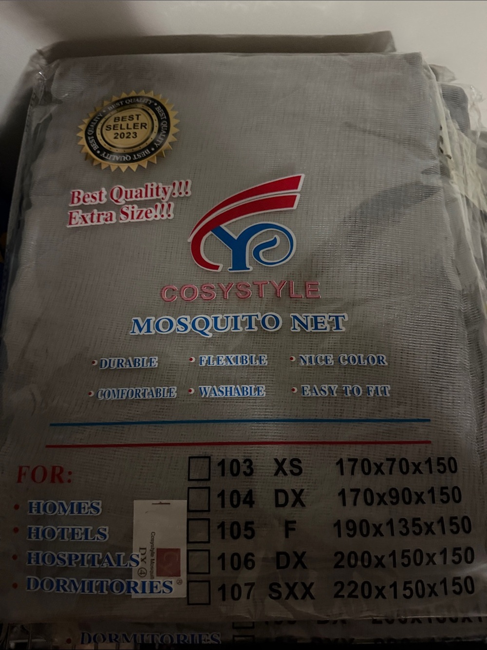 Cosystyle Mosquito Net - Light Gray